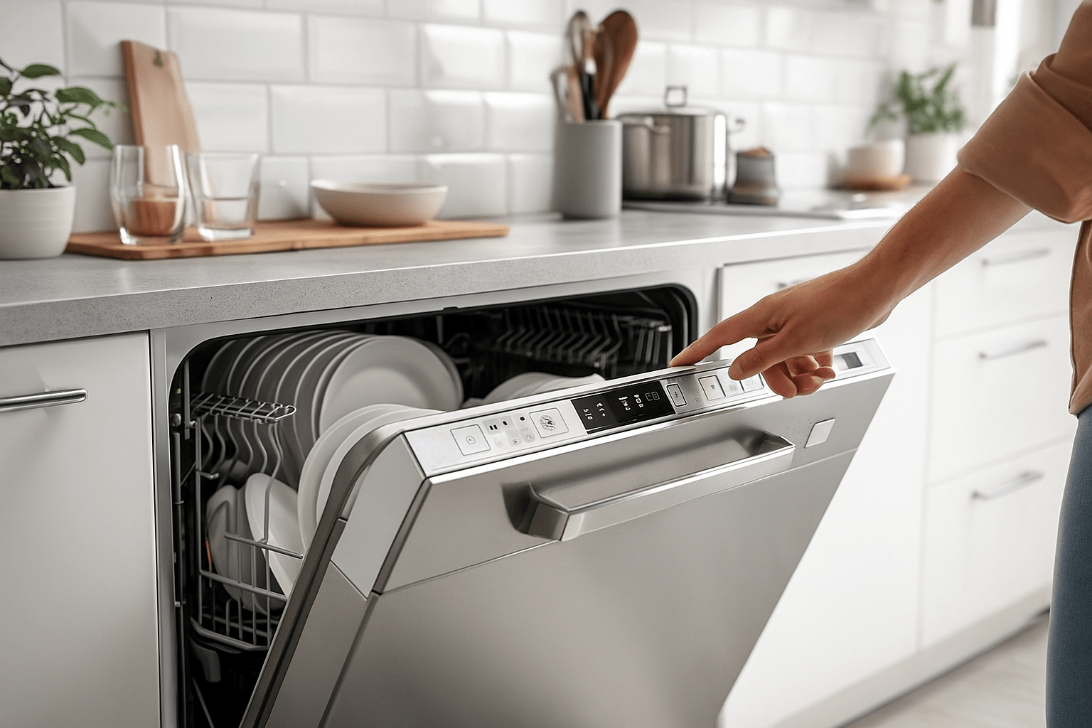 Comment mettre en marche le lave-vaisselle Hotpoint Ariston